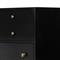 Stancil Modern Classic Black Iron Tall Dresser
