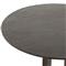 Sam Modern Classic Brown Aluminum Round Side End Table