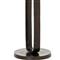 Sam Modern Classic Brown Aluminum Round Side End Table