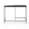 Theodore Industrial Loft Black Wood Iron Corner Desk