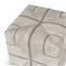 Palecek Fritz Coastal Beach Grey Lampakanai Rope Hardwood Square Ottoman