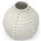 Palecek Urchin Coastal Beach White Stonecast Outdoor Decorative Vase - Large