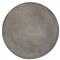 Karen Modern Classic Dark Grey Textured Concrete Round Outdoor Side End Table