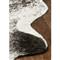 Grand Canyon Rustic Lodge Black White Faux Hide Rug - 3&#39;10&quot;x5&#39;