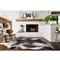 Grand Canyon Rustic Lodge Black White Faux Hide Rug - 3&#39;10&quot;x5&#39;