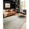 Grand Canyon Rustic Lodge Grey Faux Hide Rug - 3&#39;10&quot;x5&#39;