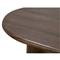 Olivia Modern Classic Dark Brown Acacia Oval Dining Table - 72&quot;W