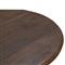 Olivia Modern Classic Dark Brown Acacia Oval Dining Table - 72&quot;W