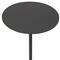 Sierra Industrial Loft Black Mild Steel Sphere Base Side Drink Table