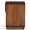 Scarlett Modern Classic Brown Acacia Wood Nightstand