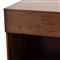 Scarlett Modern Classic Brown Acacia Wood Nightstand
