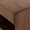 Scarlett Modern Classic Brown Acacia Wood Nightstand