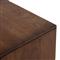 Scarlett Modern Classic Brown Acacia Wood Nightstand