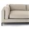 Allison Modern Classic Light Grey Upholstered 3 Piece Sectional Sofa
