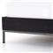 Theodore Industrial Loft Black Wood Iron Frame Bed - Queen