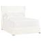 Anastasia Modern Classic White Performance Oak Wood Bed - Queen