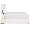 Anastasia Modern Classic White Performance Oak Wood Bed - Queen
