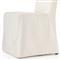 Vannie Modern Classic Cream Performance Slip Covered Dining Chair