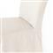 Vannie Modern Classic Cream Performance Slip Covered Dining Chair