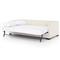 Wil Modern White Performance Upholstered Sofa Bed - Full