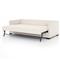 Wil Modern White Performance Upholstered Sofa Bed - Full