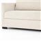 Wil Modern White Performance Upholstered Sofa Bed - Full