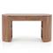 Mars Modern Classic Brown Acacia Wood Desk