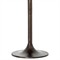 Mona Industrial Loft Antique Rust Aluminum Counter Table- 32&quot; W