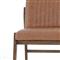 Ali Mid Century Modern Brown Leather Wood Dining Chair