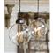 Globe French Glass Oil Rubbed Bronze Steel Pendant