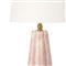 Joelle Hollywood Regency Rose Resin Mini Table Lamp