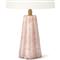 Joelle Hollywood Regency Rose Resin Mini Table Lamp