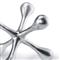 Modern Jack Polished Nickel Aluminum Sculpture - Small
