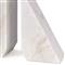 Othello White Marble Bookends