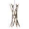 Viper Mid Century Polished Nickel Steel Adjustable Chandelier