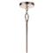 Viper Mid Century Polished Nickel Steel Adjustable Chandelier