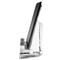 Simon Pearce Woodbury Modern Clear Glass Phone/Tablet Holder - Small