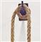Palecek Green Oaks Coastal Beach Natural Woven Abaca Rope Hanging Wall Pendant