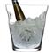 Glacier Modern Classic Clear Crystal Champagne Cooler