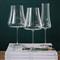 Stem Zero Modern Classic Clear Crystal Volcano Champagne Glass