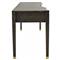 Nathan Modern Classic Dark Gray Cerused Oak Wood Desk