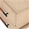 Matthew Modern Classic Brown Wood 2 Drawer Nightstand