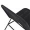 Ruben Coastal Beach Dark Grey Rope Black Aluminum Outdoor Lounge Side Chair