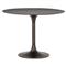 Desiree Modern Classic Dark Brown Aluminum Dining Collection