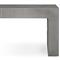 Leilani Industrial Loft Grey Concrete Outdoor Bench
