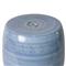 Adalynn Modern Classic Denim Blue Village Porcelain Outdoor Garden Stool