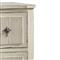 Lanie French Country Grey Mahogany 2 Drawer Nightstand