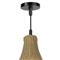 Vista Grey Brown Woven Outdoor Chandelier