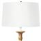 Perennial Brown Wood Floor Table Lamp