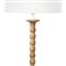 Perennial Brown Wood Floor Table Lamp